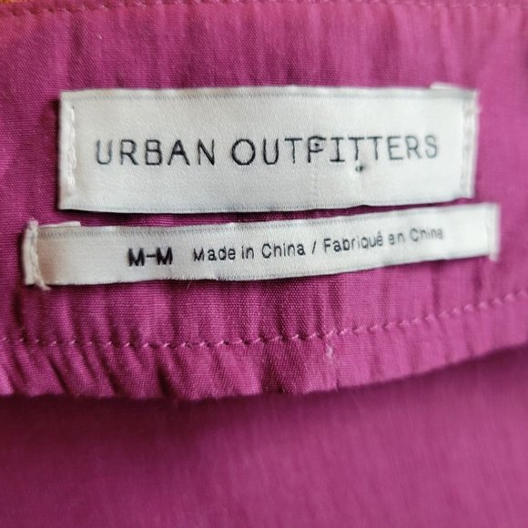 URBAN OUTFITTERS  Midi Wrap Dress short sleeves  Size M EUC - Picture 8 of 8
